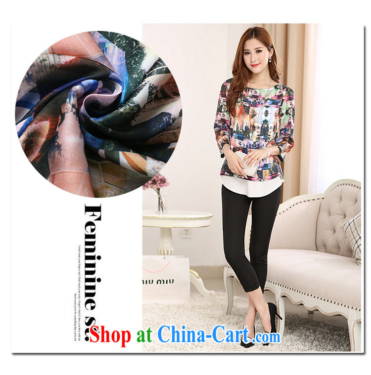 Firstyle fall 2014 with new, larger female Korean video thin 7 cuff round-collar stitching stamp snow woven shirts turquoise XL pictures, price, brand platters! Elections are good character, the national distribution, so why buy now enjoy more preferential! Health