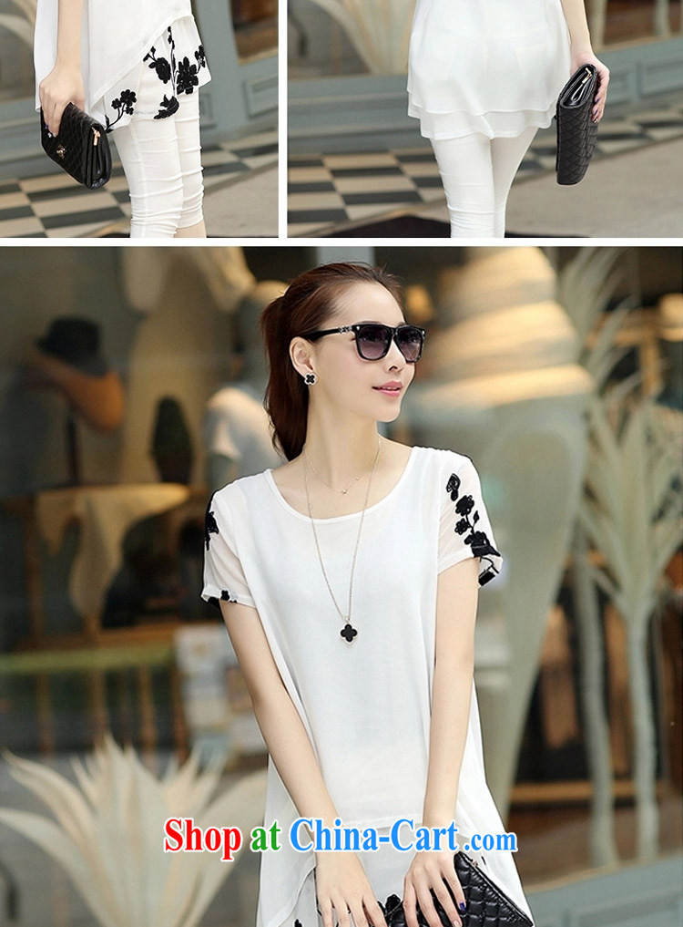 Van Gogh embroidered summer 2015 new Korean version loose the code short-sleeved snow woven shirts girls thick MMT shirts solid A 0187 White (Manual embroidery) 4 XL pictures, price, brand platters! Elections are good character, the national distribution, so why buy now enjoy more preferential! Health