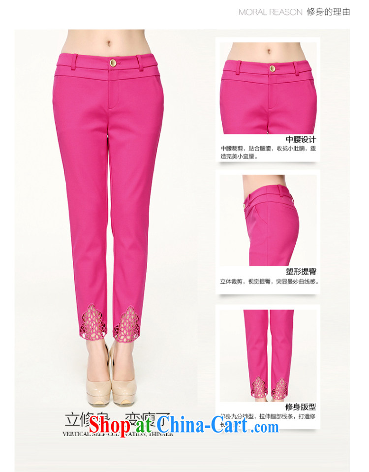 The Mak larger women fall 2014 with new thick mm stylish Openwork beauty lounge 9 pants of 43,108 red 5 XL pictures, price, brand platters! Elections are good character, the national distribution, so why buy now enjoy more preferential! Health