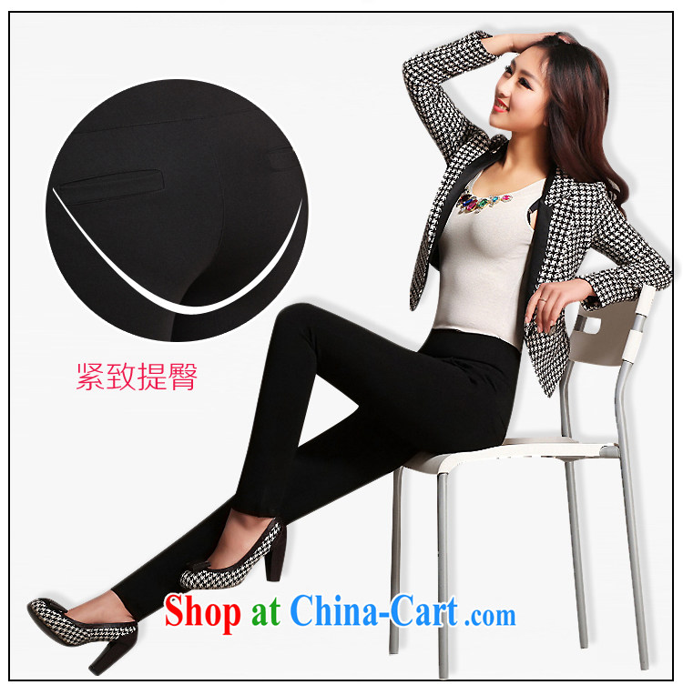 In short is very large, female Trouser press centers, video thin, spring and autumn solid pants girls' high waist-abdominal castor pants 820 black spring 4XL pictures, price, brand platters! Elections are good character, the national distribution, so why buy now enjoy more preferential! Health