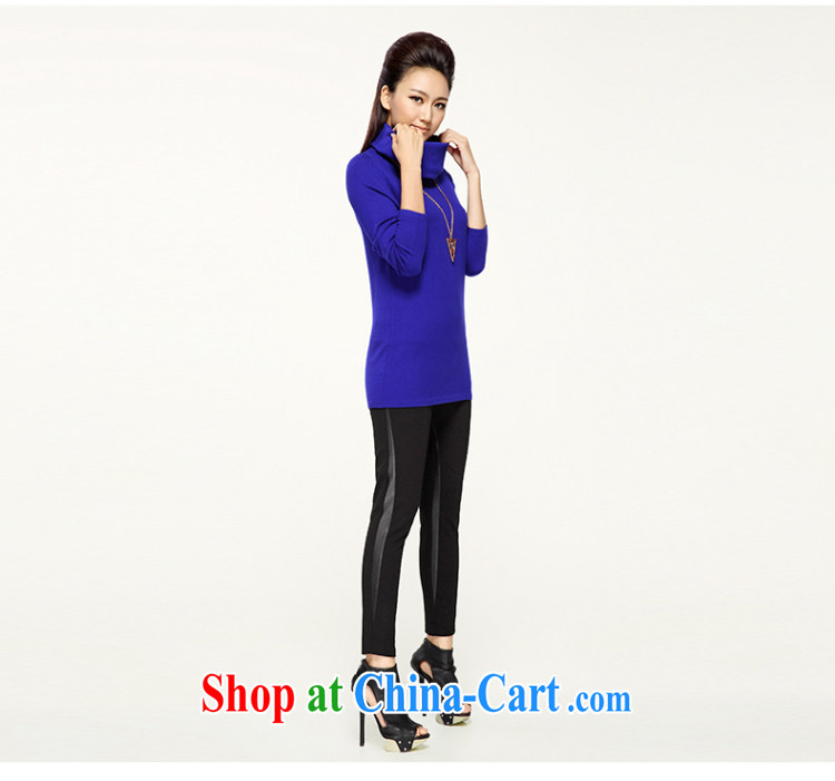 The Mak larger women fall 2014 with new thick mm on 100 high-collar loose light sweater and YF - 14,054 blue 3 XL pictures, price, brand platters! Elections are good character, the national distribution, so why buy now enjoy more preferential! Health