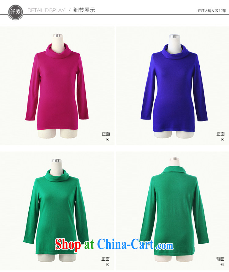 The Mak larger women fall 2014 with new thick mm on 100 high-collar loose light sweater and YF - 14,054 blue 3 XL pictures, price, brand platters! Elections are good character, the national distribution, so why buy now enjoy more preferential! Health