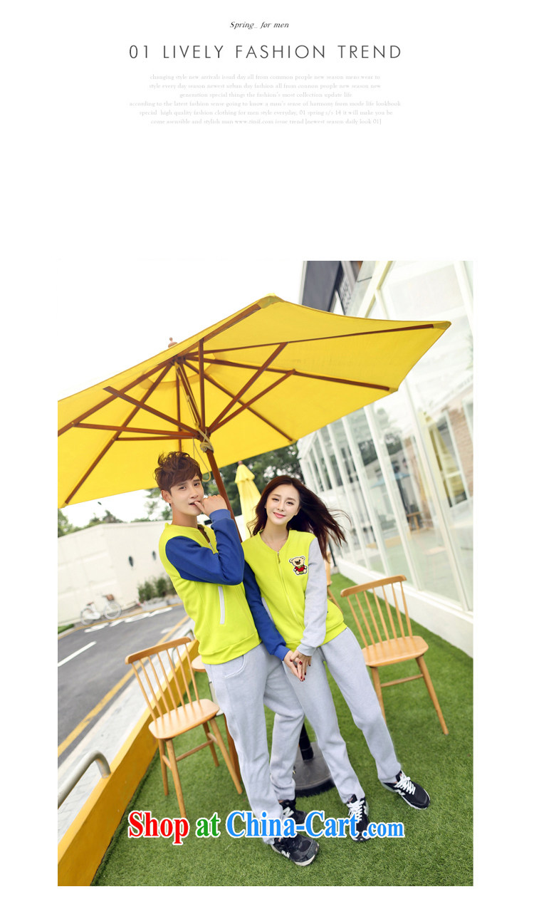 2014 new, couples with autumn and the new, personalized stitching large numbers, clothing style beauty package the lint-free two-piece light gray XXL pictures, price, brand platters! Elections are good character, the national distribution, so why buy now enjoy more preferential! Health