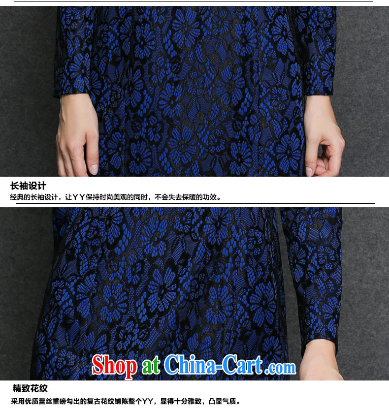 The silk, honey King, women's clothing thick MM graphics thin spring round-collar composite stamp duty relaxed dress ZZ 3295 blue XL (121 jack - 135 Jack through) pictures, price, brand platters! Elections are good character, the national distribution, so why buy now enjoy more preferential! Health