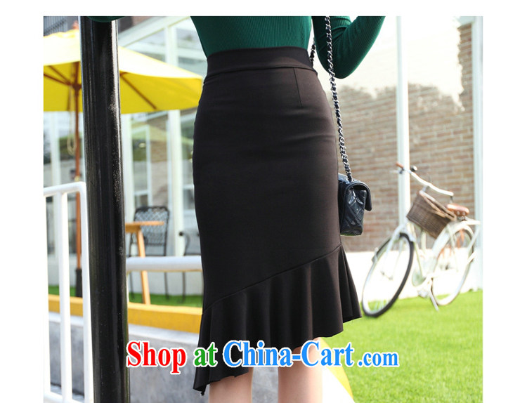 Optimize products, an increase, female 2014 mm thick autumn and the Korean version, long skirt body fat sister crowsfoot long skirt black XXXXL pictures, price, brand platters! Elections are good character, the national distribution, so why buy now enjoy more preferential! Health