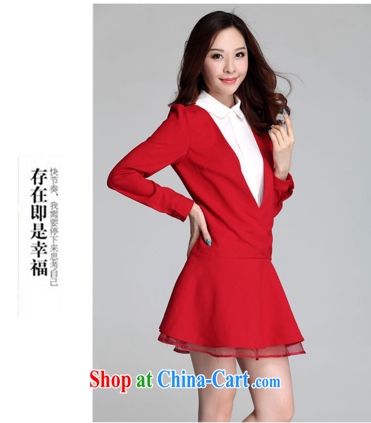 Constitution, indeed, XL women 2015 autumn and winter with new Korean version lapel dolls for leave of two-piece thick MM-small suits red to reference brassieres option, or the Advisory Service pictures, price, brand platters! Elections are good character, the national distribution, so why buy now enjoy more preferential! Health