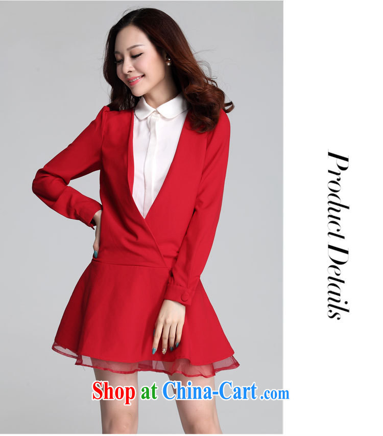 Constitution, indeed, XL women 2015 autumn and winter with new Korean version lapel dolls for leave of two-piece thick MM-small suits red to reference brassieres option, or the Advisory Service pictures, price, brand platters! Elections are good character, the national distribution, so why buy now enjoy more preferential! Health