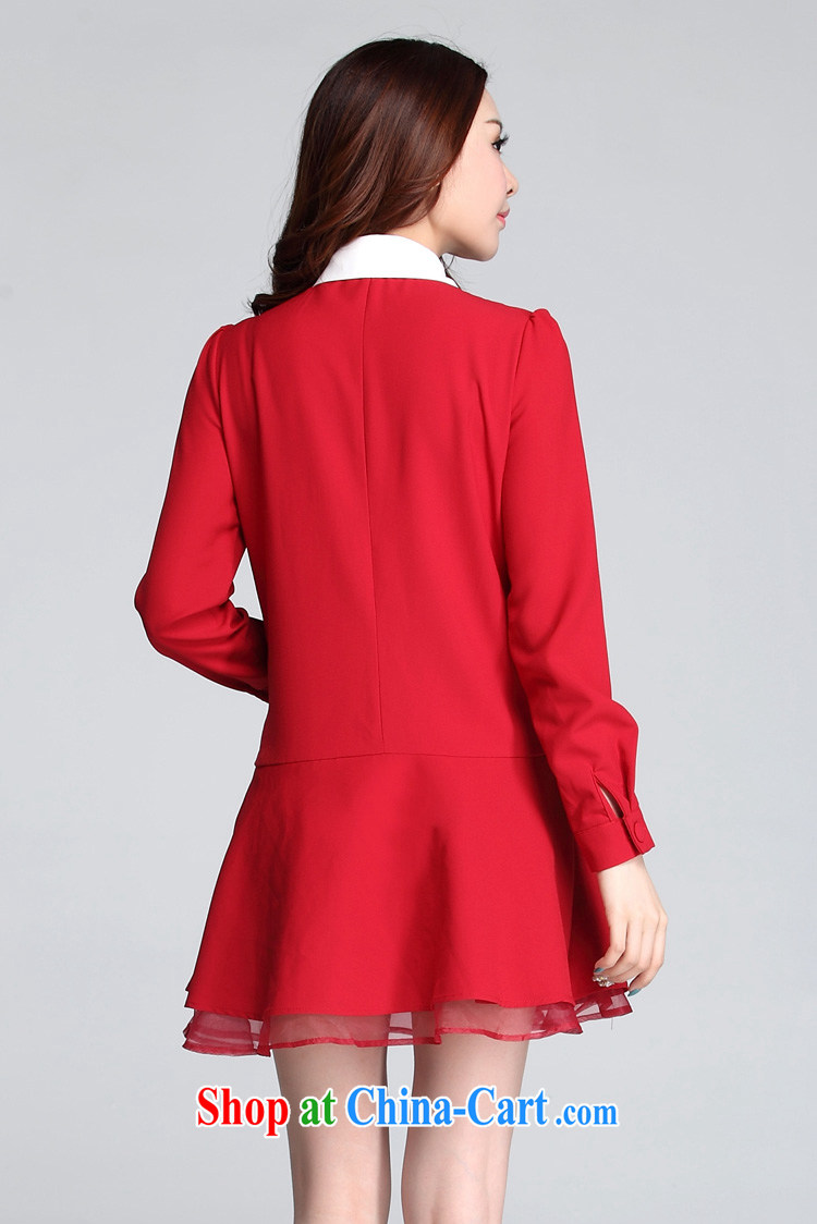 Constitution, indeed, XL women 2015 autumn and winter with new Korean version lapel dolls for leave of two-piece thick MM-small suits red to reference brassieres option, or the Advisory Service pictures, price, brand platters! Elections are good character, the national distribution, so why buy now enjoy more preferential! Health