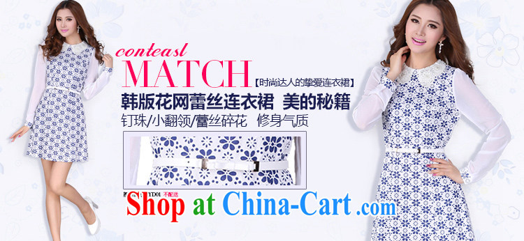 Constitution, indeed, increase code 2015 new Korean version long-sleeved cheongsam dress nails Pearl small flip style the obese sister spend a blue can reference brassieres waist option, or the Advisory Service pictures, price, brand platters! Elections are good character, the national distribution, so why buy now enjoy more preferential! Health