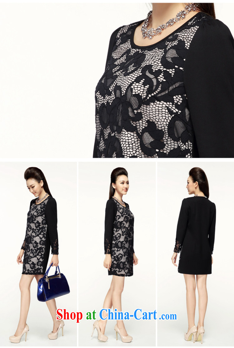 The Mak larger women fall 2014 with new thick mm stylish lady floral tiles loose dress 43,103 black 6 XL pictures, price, brand platters! Elections are good character, the national distribution, so why buy now enjoy more preferential! Health