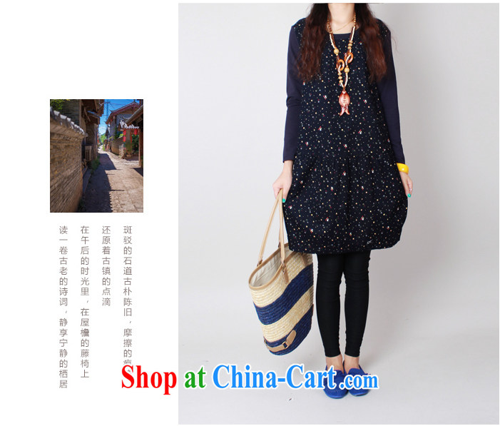 Dora, honey Child Care 2015 spring loaded new Korean women retro small floral larger loose, long, pregnant women with dresses 20408008 army green XL pictures, price, brand platters! Elections are good character, the national distribution, so why buy now enjoy more preferential! Health