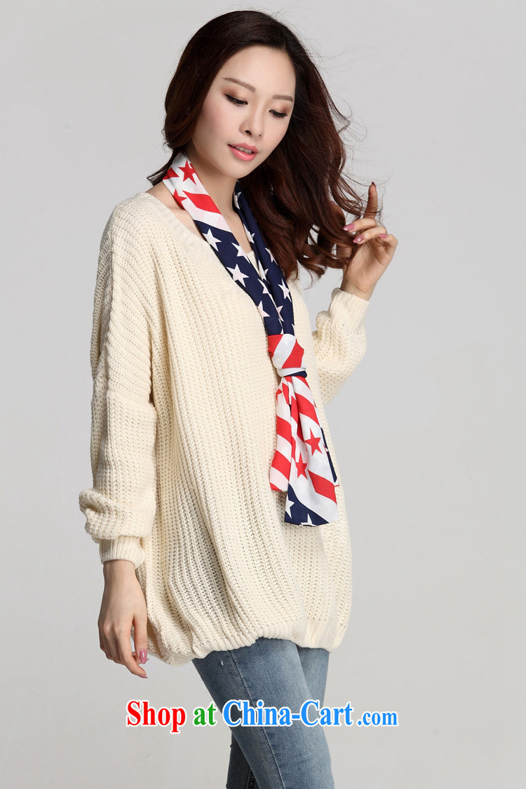 Dr. Chou, 2015 autumn and winter, the Korean version and the long bat sleeves sweater knitted sweater jacket white large numbers, pictures, price, brand platters! Elections are good character, the national distribution, so why buy now enjoy more preferential! Health