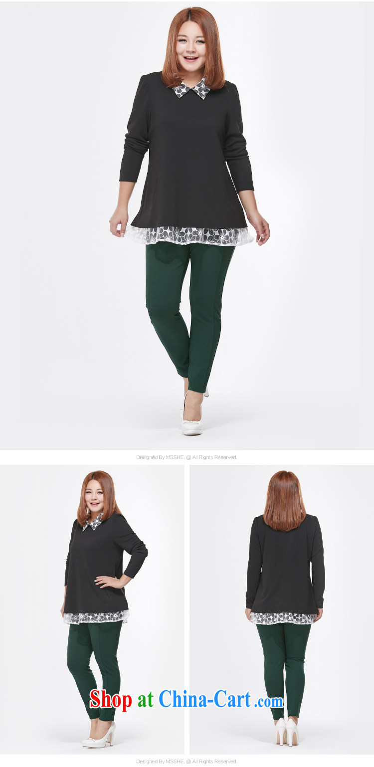 MsShe XL girls 2015 new spring beauty, 100 ground spring 9 solid pants 7952 dark T 2 pictures, price, brand platters! Elections are good character, the national distribution, so why buy now enjoy more preferential! Health