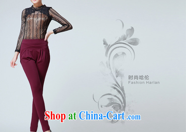 Wen Min fall 2014 with new, larger female graphics thin stylish, Trouser Press 8830 card its color XXXXL pictures, price, brand platters! Elections are good character, the national distribution, so why buy now enjoy more preferential! Health