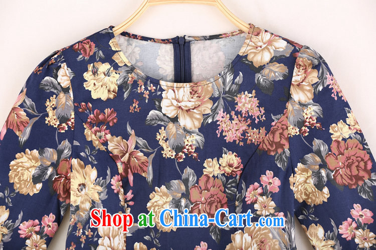 The delivery package as soon as possible by the ventricular hypertrophy, female idyllic fresh floral dresses simple RADIUS 7 for sub-cuff floral short skirt OL graphics thin lady skirt Blue stretch larger picture, price, brand platters! Elections are good character, the national distribution, so why buy now enjoy more preferential! Health