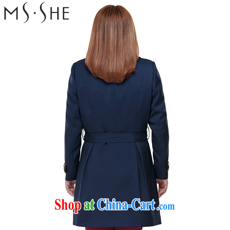 MsShe XL female new 2015 spring cool and relaxing atmosphere the lapel-waist wind jacket clearance 7652 orange-red 3 XL, Susan Carroll, Ms Elsie Leung Chow (MSSHE), online shopping