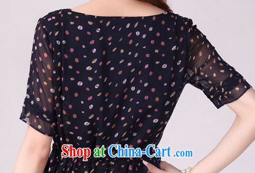Constitution, the ventricular hypertrophy, fat, female 2015 new Snow-woven dot short-sleeved Korean version blue summer flowers to reference brassieres waist option, or the advisory service pictures, price, brand platters! Elections are good character, the national distribution, so why buy now enjoy more preferential! Health