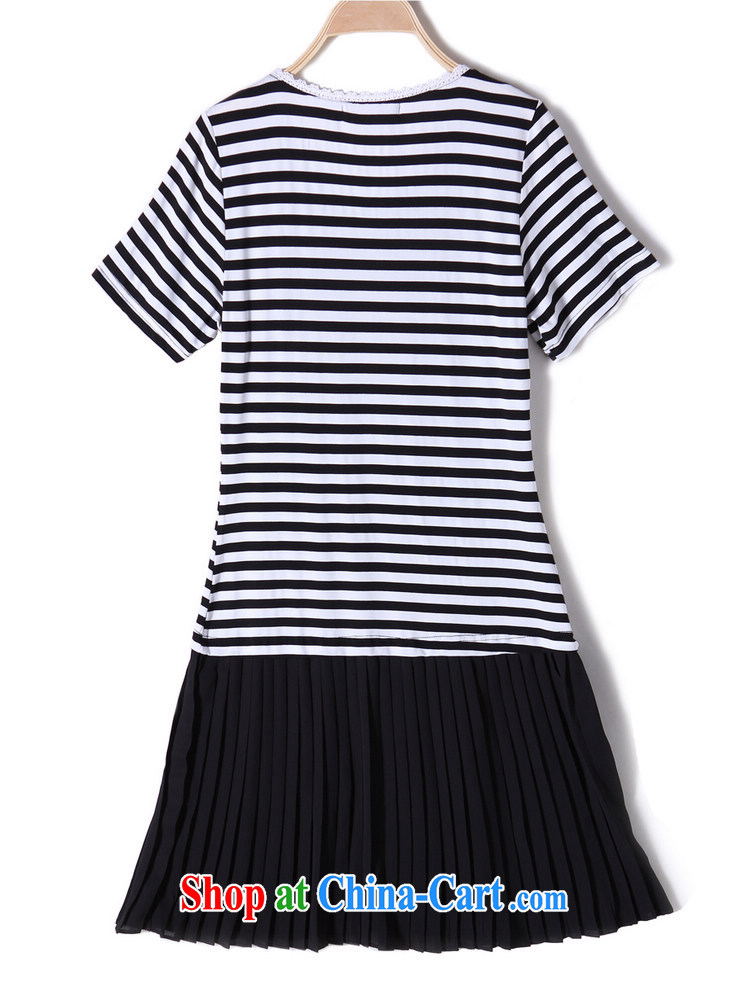 Constitution Yi XL women dresses 2015 spring new stitching 100 hem snow woven skirt thick sister leisure video thin stripes short skirts OL the skirt black to reference brassieres waist option, or the Advisory Service pictures, price, brand platters! Elections are good character, the national distribution, so why buy now enjoy more preferential! Health