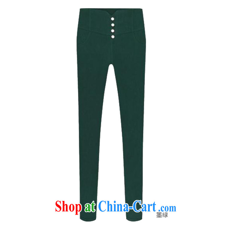 Szili Clinton's larger female Trouser press 2014 autumn and winter thick thick mm and indeed intensify high waist stretch pants casual pants pencil 100 ground castor pants solid white pants XXXL, Cecilia Medina Quiroga (celia Dayton), the Code women, shopping on the Internet