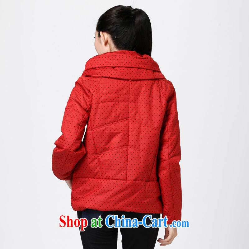 water by the 2014 code female new winter jackets quilted coat female short parka brigades