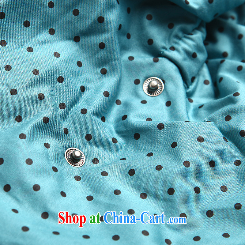 water by the 2014 code female new winter jackets quilted coat female short parka brigades