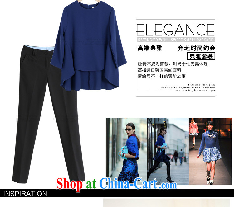 Here are spring 2015 new stylish atmosphere. The Code loose T-shirt 9 pants Leisure package Women 8071 picture color XL pictures, price, brand platters! Elections are good character, the national distribution, so why buy now enjoy more preferential! Health