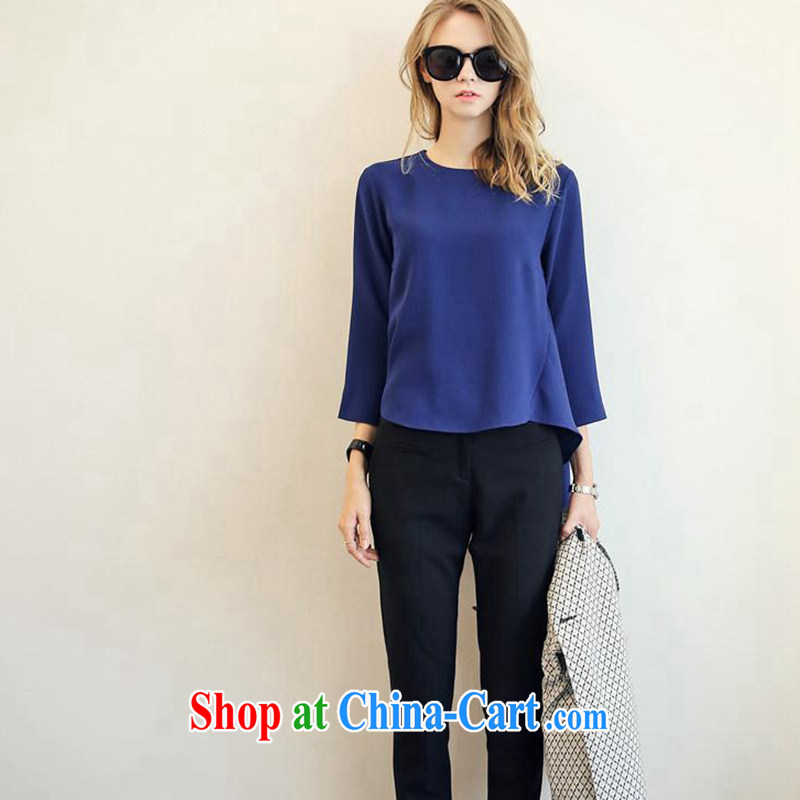 From here you can spring 2015 new stylish atmosphere. The Code loose T-shirt 9 pants Leisure package Women 8071 photo color XL, here (KOSHION), shopping on the Internet