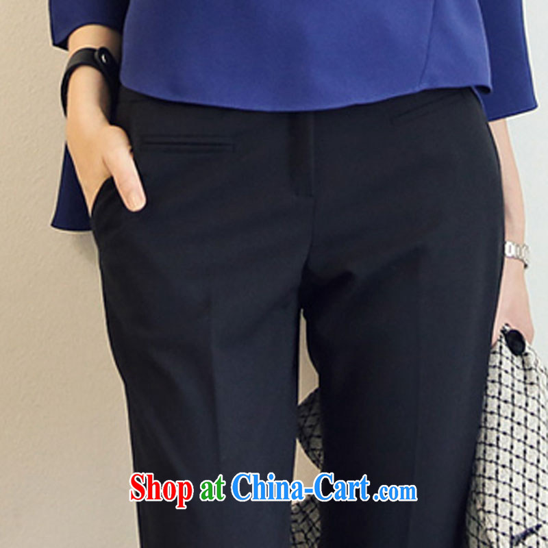 From here you can spring 2015 new stylish atmosphere. The Code loose T-shirt 9 pants Leisure package Women 8071 photo color XL, here (KOSHION), shopping on the Internet