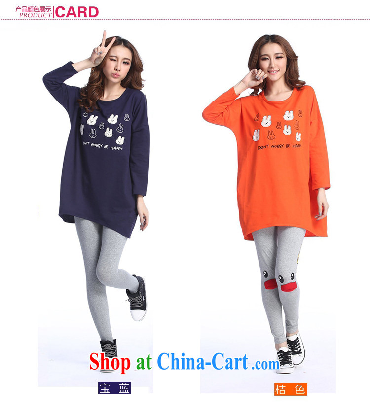 Releases the Yi, 2015 new Korean version of the greater code female 100 ground card stamp long-sleeved round-collar relaxed, long, solid T pension DMT 051 Po blue are code pictures, price, brand platters! Elections are good character, the national distribution, so why buy now enjoy more preferential! Health