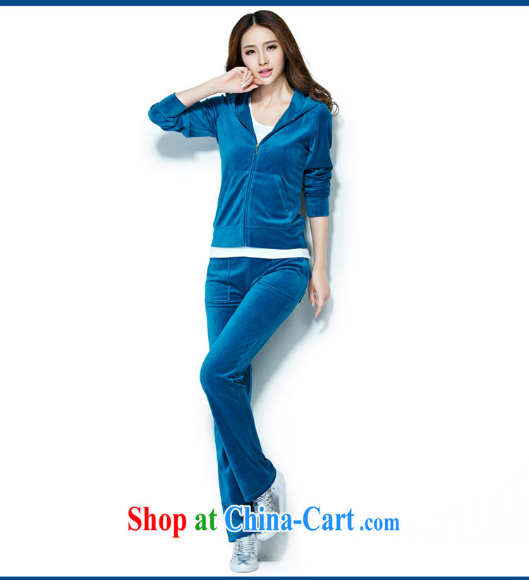 Atlas Copco's saint, Nokia 2015 spring new Korean leisure large, velvet, clothing and sports wear women 7028 BMW blue XXXL pictures, price, brand platters! Elections are good character, the national distribution, so why buy now enjoy more preferential! Health