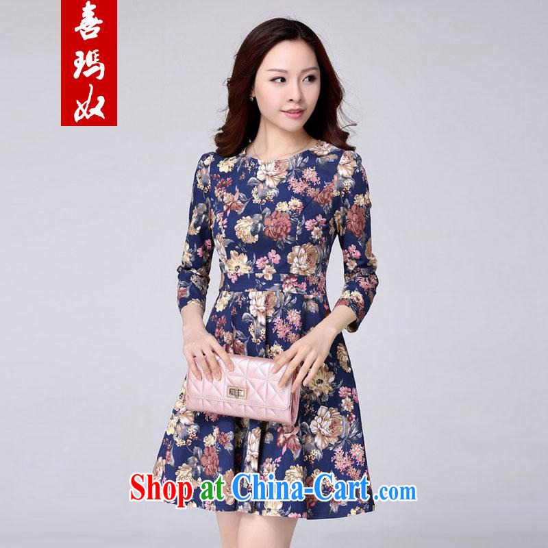 Hi Margaret slavery summer new Korean version the code dress loose video thin-waist and stylish suit cuff in dress skirt solid Y 21,689 fancy 2 XL_120 about Jack