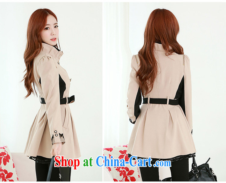 Constitution, thick, XL girls coat fall and winter season new 2015 long-sleeved style hit color elegant 100 a thick sister atmosphere only the US double-pink 2 XL 125 - 140 Jack pictures, price, brand platters! Elections are good character, the national distribution, so why buy now enjoy more preferential! Health
