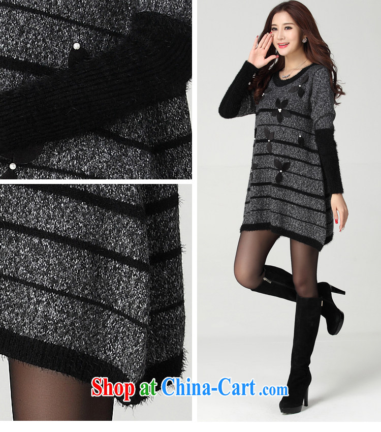 The delivery package as soon as possible by the obesity mm sweater skirt fall 2014 winter clothing relaxed beauty, knitted dresses XL Sweater Knit long gray are code for 130 - 190 Jack pictures, price, brand platters! Elections are good character, the national distribution, so why buy now enjoy more preferential! Health