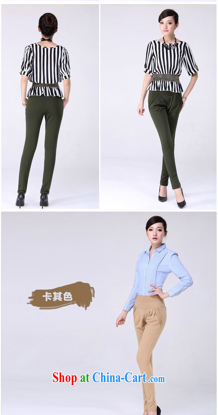 According to Donald Rumsfeld, Autumn 2014 the new Korean OL vocational work women trousers large code beauty graphics thin leisure Castor, trouser press female Y 143 black 4XL pictures, price, brand platters! Elections are good character, the national distribution, so why buy now enjoy more preferential! Health
