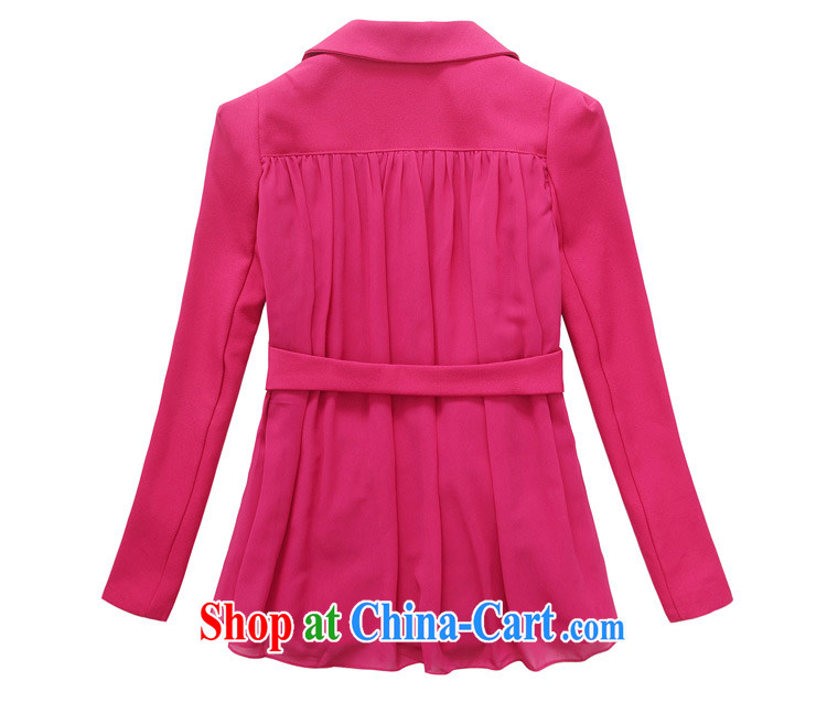 Constitution, and, indeed, blouses 2015 spring new Korean fashion a kernel buckle long casual dress mm thick lapel OL small jacket black 2XL 145 - 165 Jack pictures, price, brand platters! Elections are good character, the national distribution, so why buy now enjoy more preferential! Health