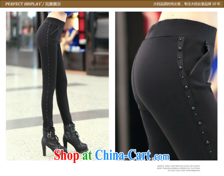 Director of King, women with thick mm 2014 new leisure high waist black dress pants solid trousers castor pants fall and winter, 9038 S black 5 XL pictures, price, brand platters! Elections are good character, the national distribution, so why buy now enjoy more preferential! Health