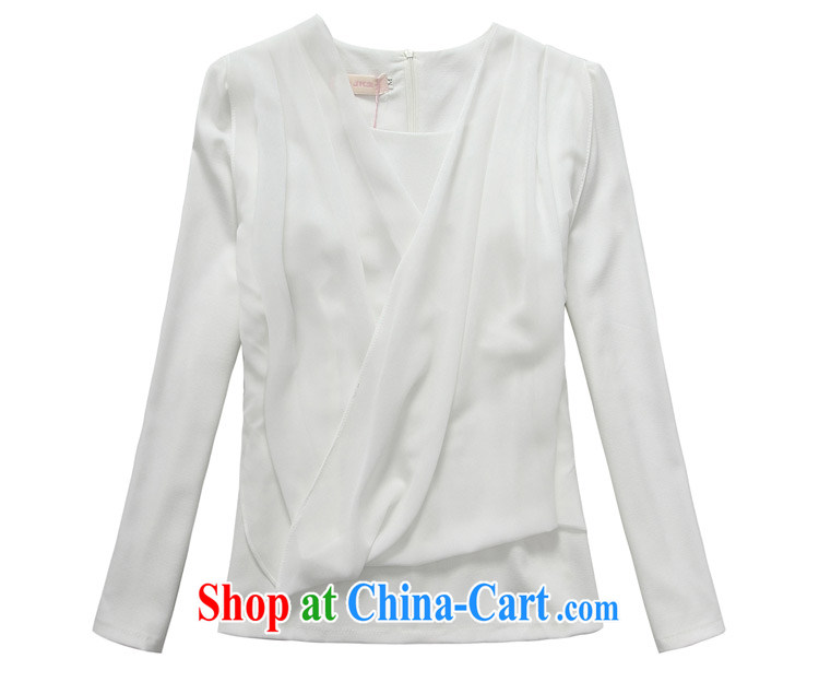Constitution, the ventricular hypertrophy, thick, blouses 2015 Korean style white-collar 4 100 season ground long-sleeved snow woven shirts thick mm New Irregular graphics skinny T-shirt white L pictures, price, brand platters! Elections are good character, the national distribution, so why buy now enjoy more preferential! Health
