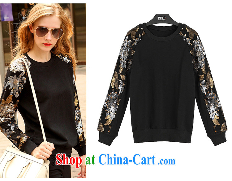 According to Korea Connie 2015 spring on the new larger female manual fine, knitted T-shirt solid black 1151 XXXXXL pictures, price, brand platters! Elections are good character, the national distribution, so why buy now enjoy more preferential! Health
