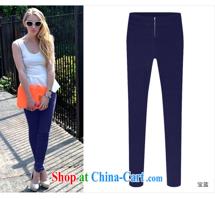 Here are spring 2015 in Europe and America, new larger female 200 Jack knitted elastic thin graphics thin pencil Castor, Zip through solid pants - 8086 black XXXXXL pictures, price, brand platters! Elections are good character, the national distribution, so why buy now enjoy more preferential! Health