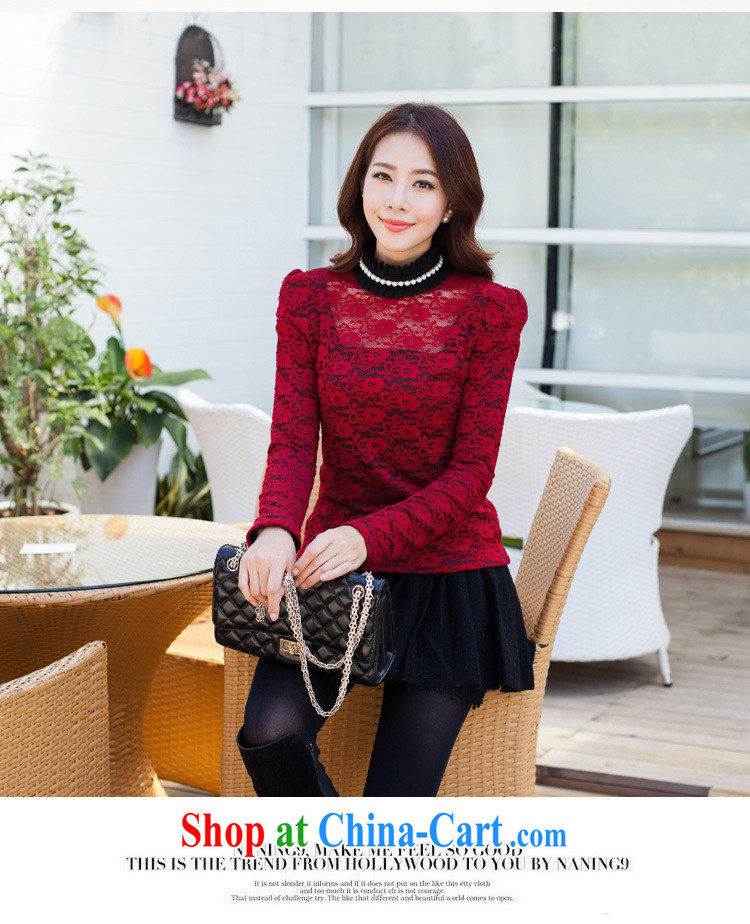 Morning would be 2015 new stylish large, female high atmospheric and lint-free cloth thick solid shirt snow woven Pearl high-collar stretch warm-blossoms, graphics thin solid black T-shirt 4 XL (145 - 160 ) jack pictures, price, brand platters! Elections are good character, the national distribution, so why buy now enjoy more preferential! Health