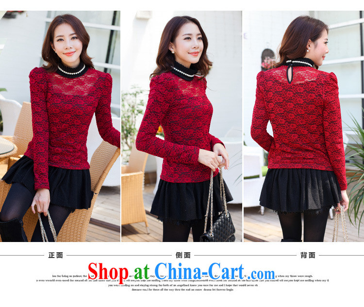 Morning would be 2015 new stylish large, female high atmospheric and lint-free cloth thick solid shirt snow woven Pearl high-collar stretch warm-blossoms, graphics thin solid black T-shirt 4 XL (145 - 160 ) jack pictures, price, brand platters! Elections are good character, the national distribution, so why buy now enjoy more preferential! Health