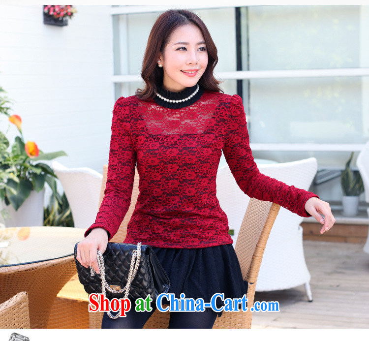 Morning would be 2015 new stylish large, female high atmospheric and lint-free cloth thick solid shirt snow woven Pearl high-collar stretch warm-blossoms, graphics thin solid black T-shirt 4 XL (145 - 160 ) jack pictures, price, brand platters! Elections are good character, the national distribution, so why buy now enjoy more preferential! Health