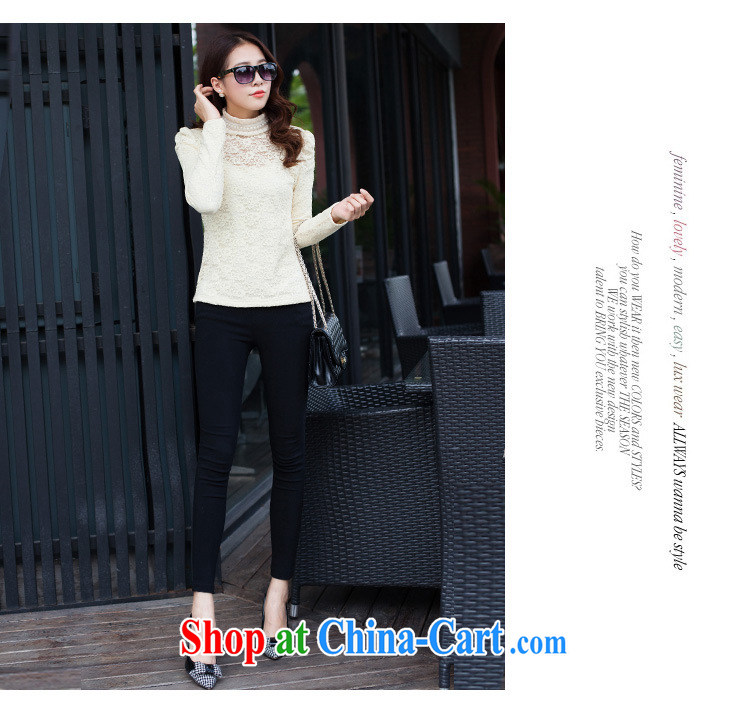 Morning would be 2015 new stylish large, female high atmospheric and lint-free cloth thick solid shirt snow woven Pearl high-collar stretch warm-blossoms, graphics thin solid black T-shirt 4 XL (145 - 160 ) jack pictures, price, brand platters! Elections are good character, the national distribution, so why buy now enjoy more preferential! Health