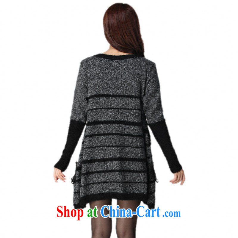 The delivery package as soon as possible-thick, knitted dresses fall 2014 with leisure OL long-sleeved sweater and skirt, relaxed atmosphere, the gray are code for 130 - 200 jack, constitution, Jacob (QIANYAZI), the Code women, shopping on the Internet