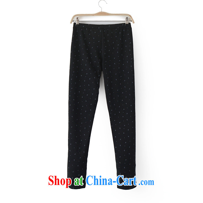 New Autumn with thick mm large foreign trade code Solid pants, Europe and through castor pants pants King code 200 Jack Ksj black 9 pictures, price, brand platters! Elections are good character, the national distribution, so why buy now enjoy more preferential! Health