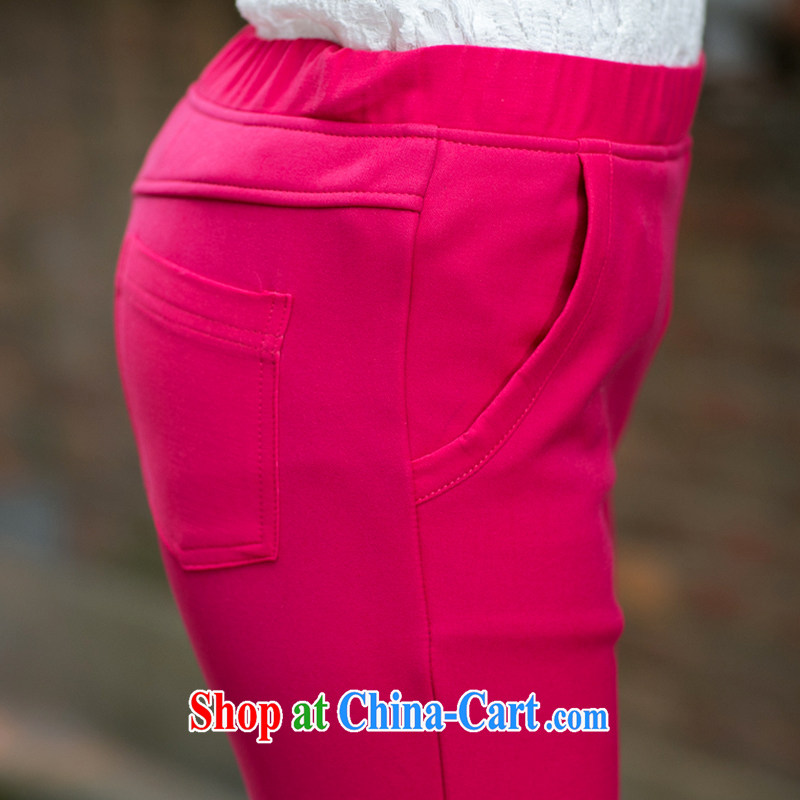Director of XL girls thick mm autumn and winter 2014 loading new Korean fashion leisure cultivating castor pants girls pants and lint-free cloth 9022 ice green 3 XL, Director (Smeilovly), online shopping