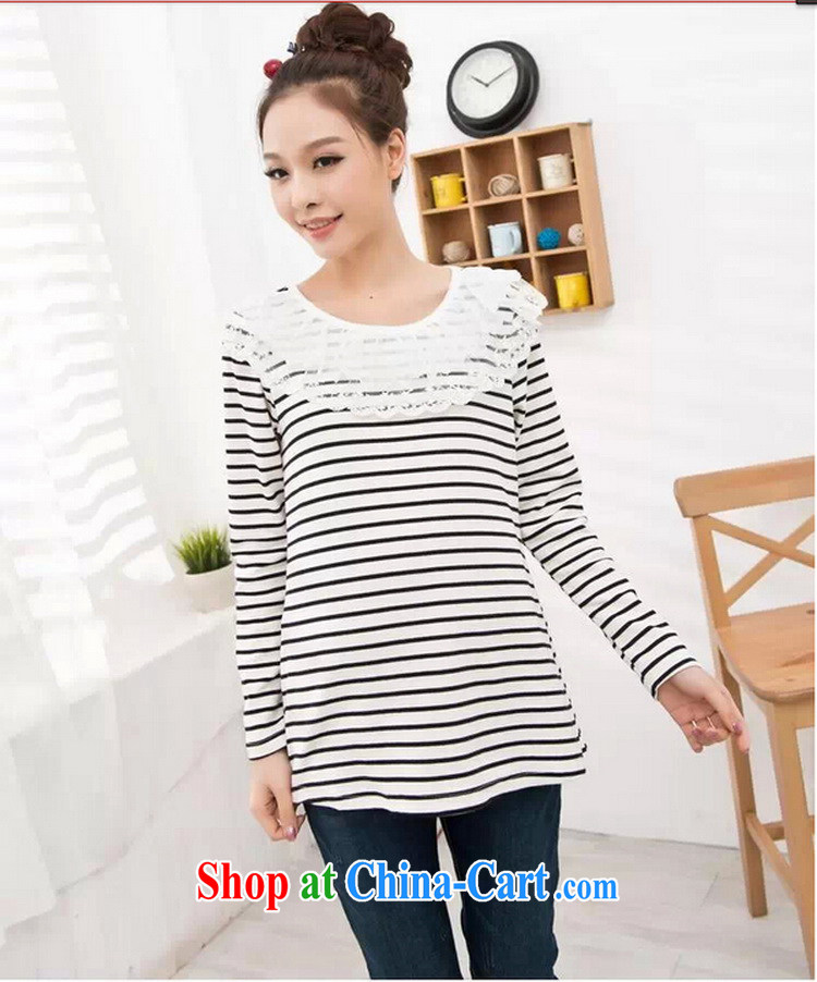 To Heart Color cabinet autumn 2014 pregnant women with autumn and the streaks and Leisure package long-sleeved shirt T pregnant women sweater solid shirt pregnant women with long-sleeved T 桖 jm black-and-white striped XL pictures, price, brand platters! Elections are good character, the national distribution, so why buy now enjoy more preferential! Health