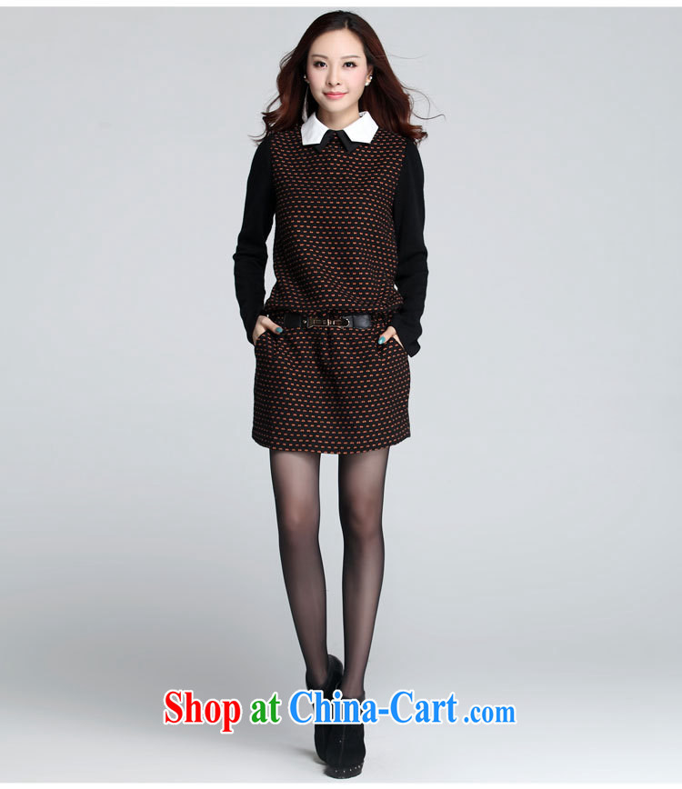 The delivery package mail as soon as possible, focusing on women's clothing dresses fall 2014 with Korean OL temperament rough tweed long-sleeved knit short skirt XL lady, white 4 XL approximately 175 - 185 Jack pictures, price, brand platters! Elections are good character, the national distribution, so why buy now enjoy more preferential! Health