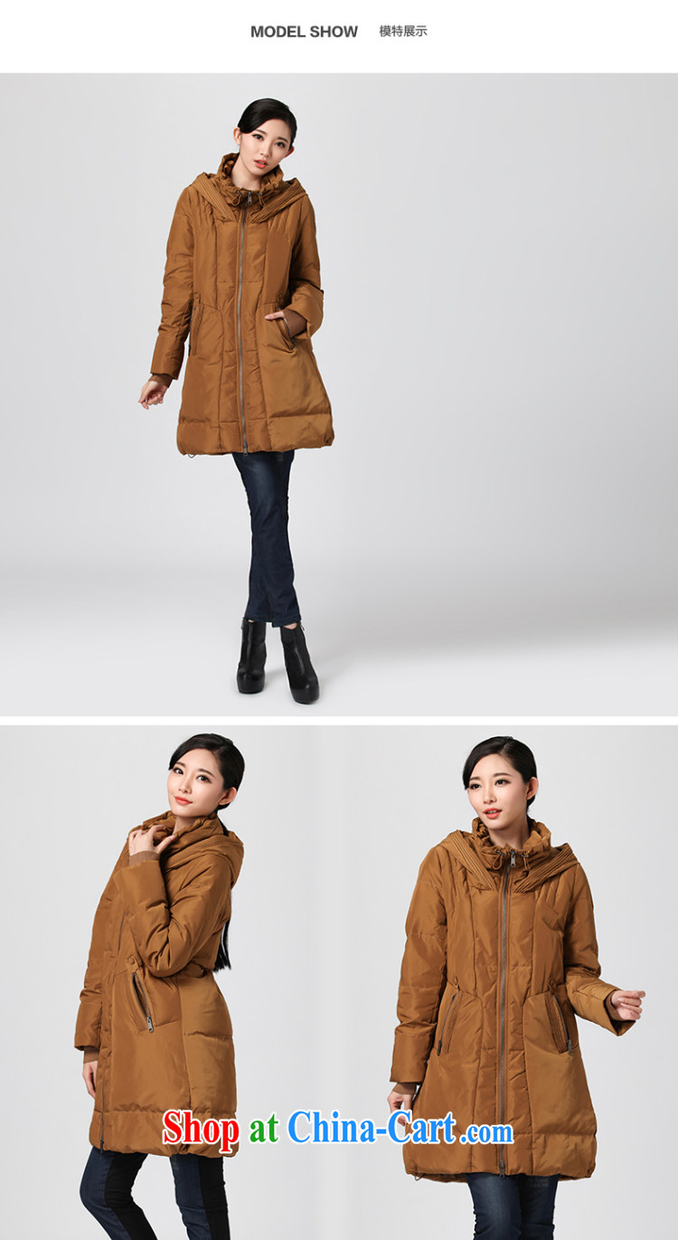 Water of winter 2014 new Korean jacket girls in long, thick larger cap-waist hidden meat DO 2516 Kwai Yuen Wong XL pictures, price, brand platters! Elections are good character, the national distribution, so why buy now enjoy more preferential! Health