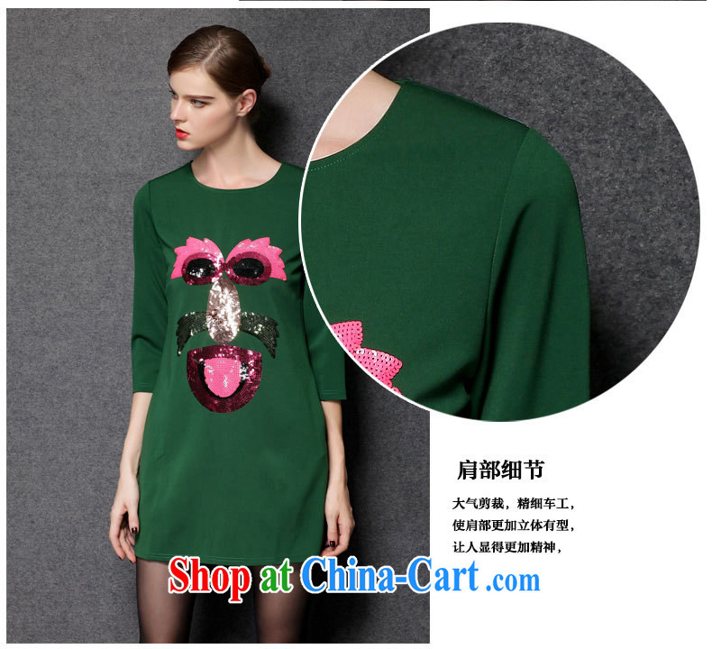 The silk, honey King, women thick MM spring, style dresses ZZ 1546 black XL (126 jack - 140 Jack through) pictures, price, brand platters! Elections are good character, the national distribution, so why buy now enjoy more preferential! Health